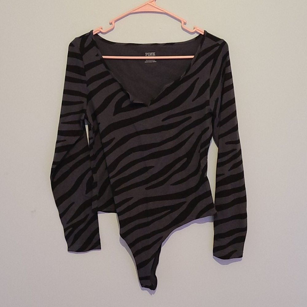 Zebra print bodysuit